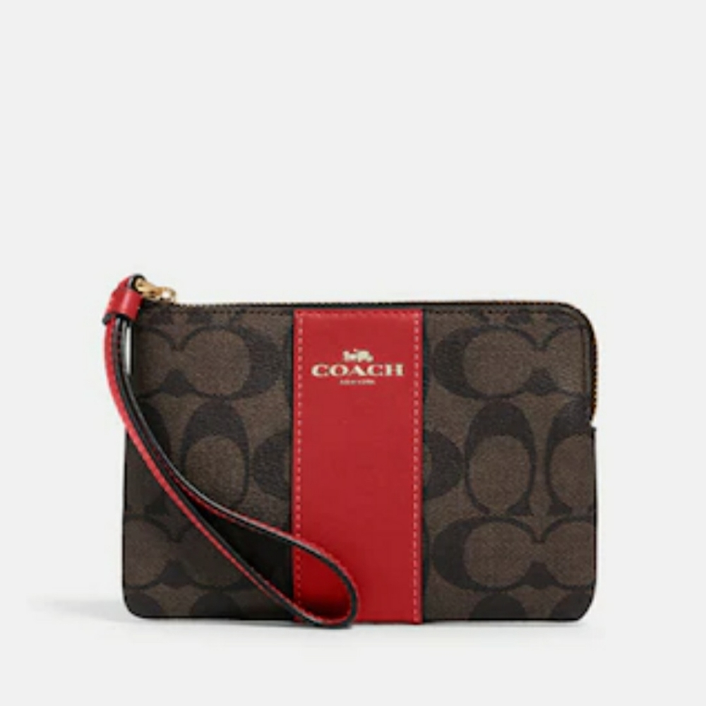 EUC Authentic Coach Wristlet